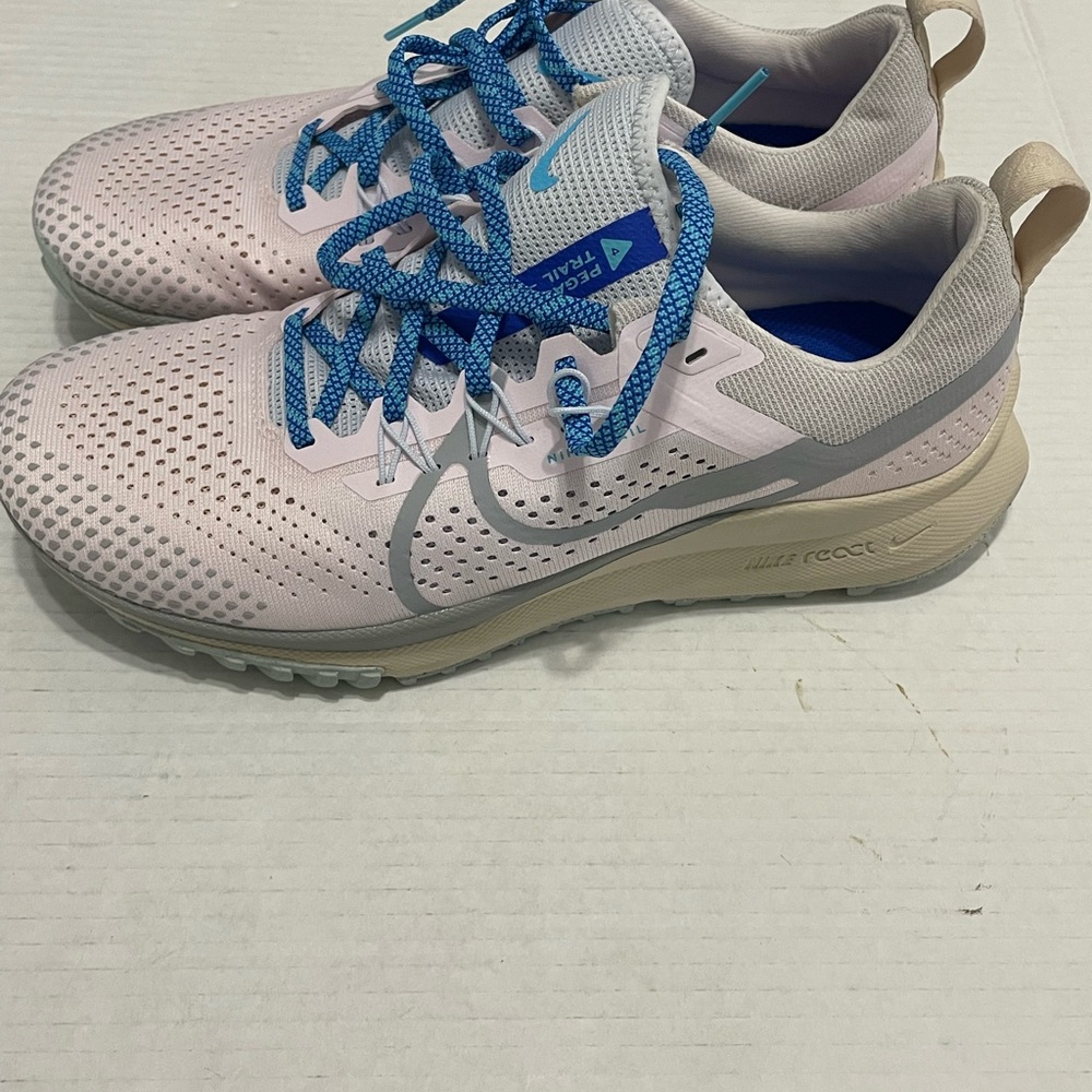 Nike Women’s React Pegasus Trail 4 W Running Shoes DJ6159-600 pink pink Size 11i
